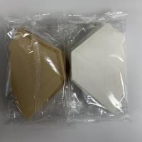 Aucun cône primaire de papier filtre de café d'égouttement de percolateur naturel d'agent de blanchiment ne forment la tasse 1-4