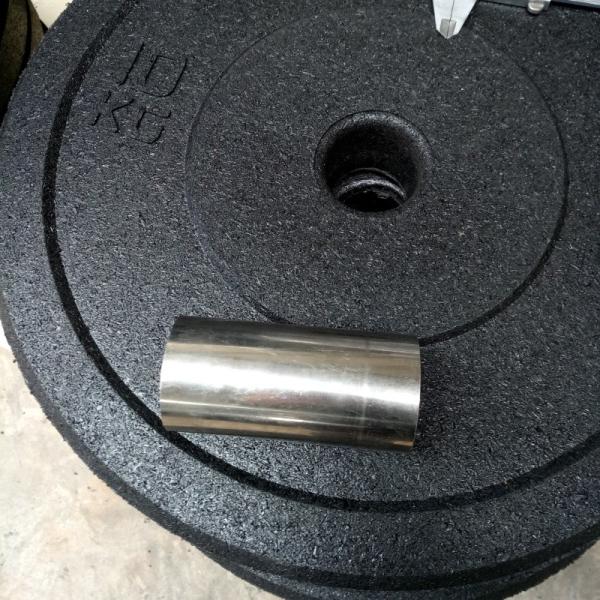 60-70 ShoreA Hardness Rubber Weight Plates with Cushioned Design for Intense Running Workouts