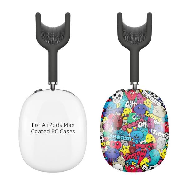 For Airpods Max Sublimation Blank Coated PC Case Custom 3D Printing Anti-Scratch Protective Sublimation Headphone Cover
