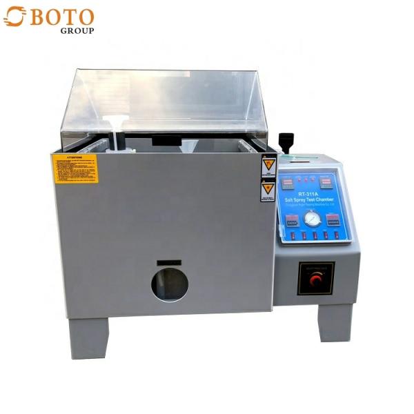 Teste de pulverizador de sal da câmara 1-2ml/80cm2/H 48-1000hours do teste de pulverizador de sal para o chapeamento do zinco