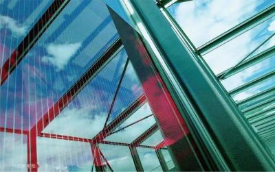 Custom Photovoltaic Glass Curtain Wall Energy Generating Weather Resistant Glass Solution