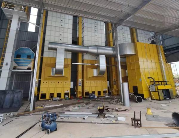 120 Ton Rice Grain Dryer With Hot Air Heating Method And Energy Saving Design