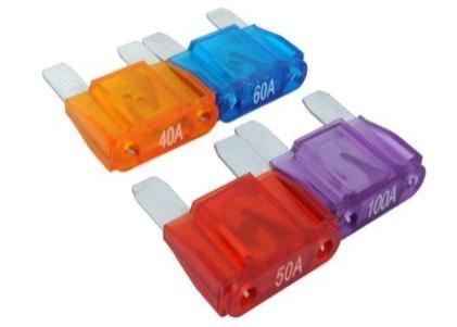 Easy Identified Car Blade Fuses Automotive Mini Fuses Wide Operating Temperature