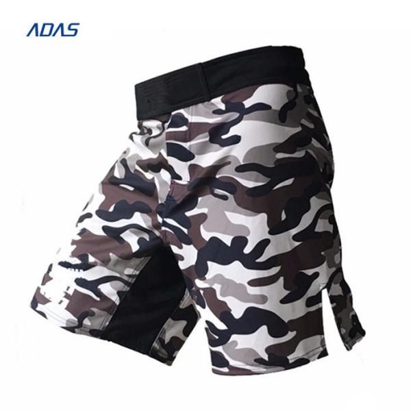 Spandex Polyester Breathable Sublimate Fight Wear MMA Shorts Boxing For Men Custom