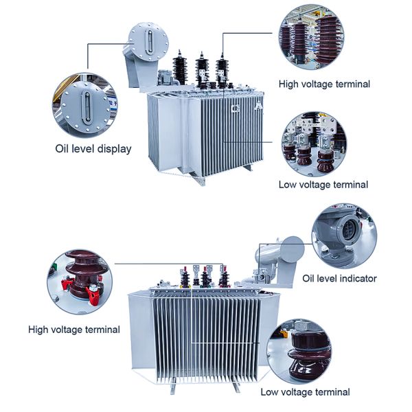 35kV 2000kVA Oil Immersed Three-Phase Power Transformer