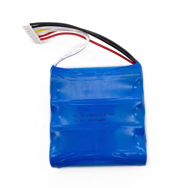 OEM 18650 4S1P 14.8V 2200mAh Li Ion Battery Pack with PCB Protection for Robot Vacuum Cleaner