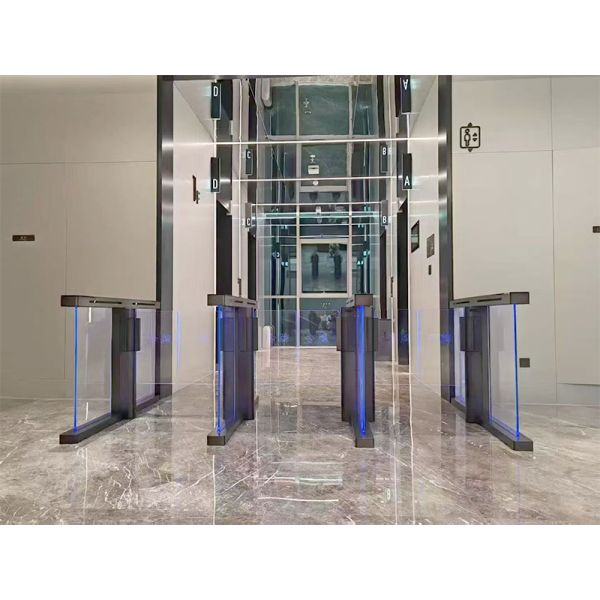 Fastlane Speed Gates 1.2mm Thick Anti Pinch Emergency Release With 0.5s Opening