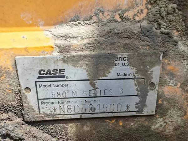 Construction CASE 580M Used Backhoe Loader 74HP 55kW Horsepower