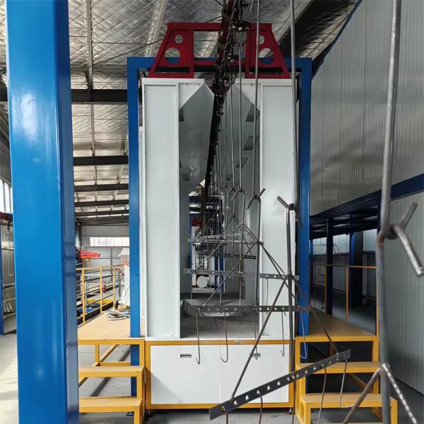 120 mm espessura de isolamento Substrato de aço Linha de montagem personalizada Máquina de revestimento em pó