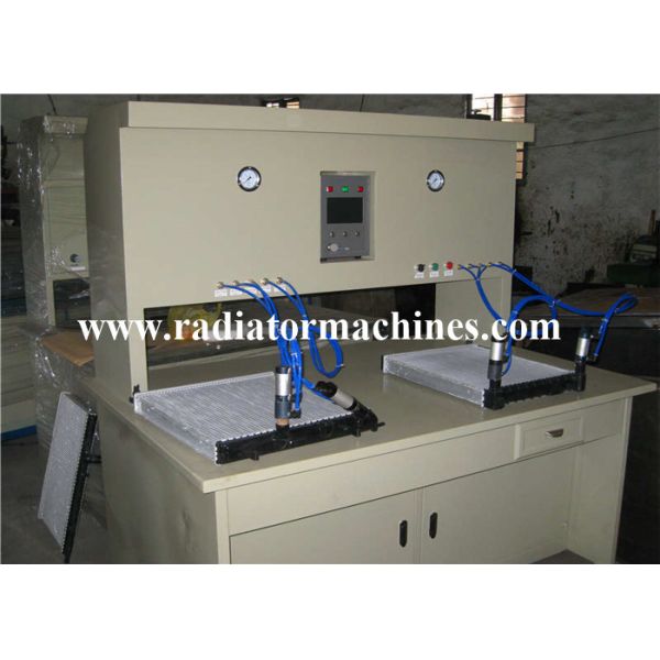 Double End Chamfering Radiator Making Machine manual feeding