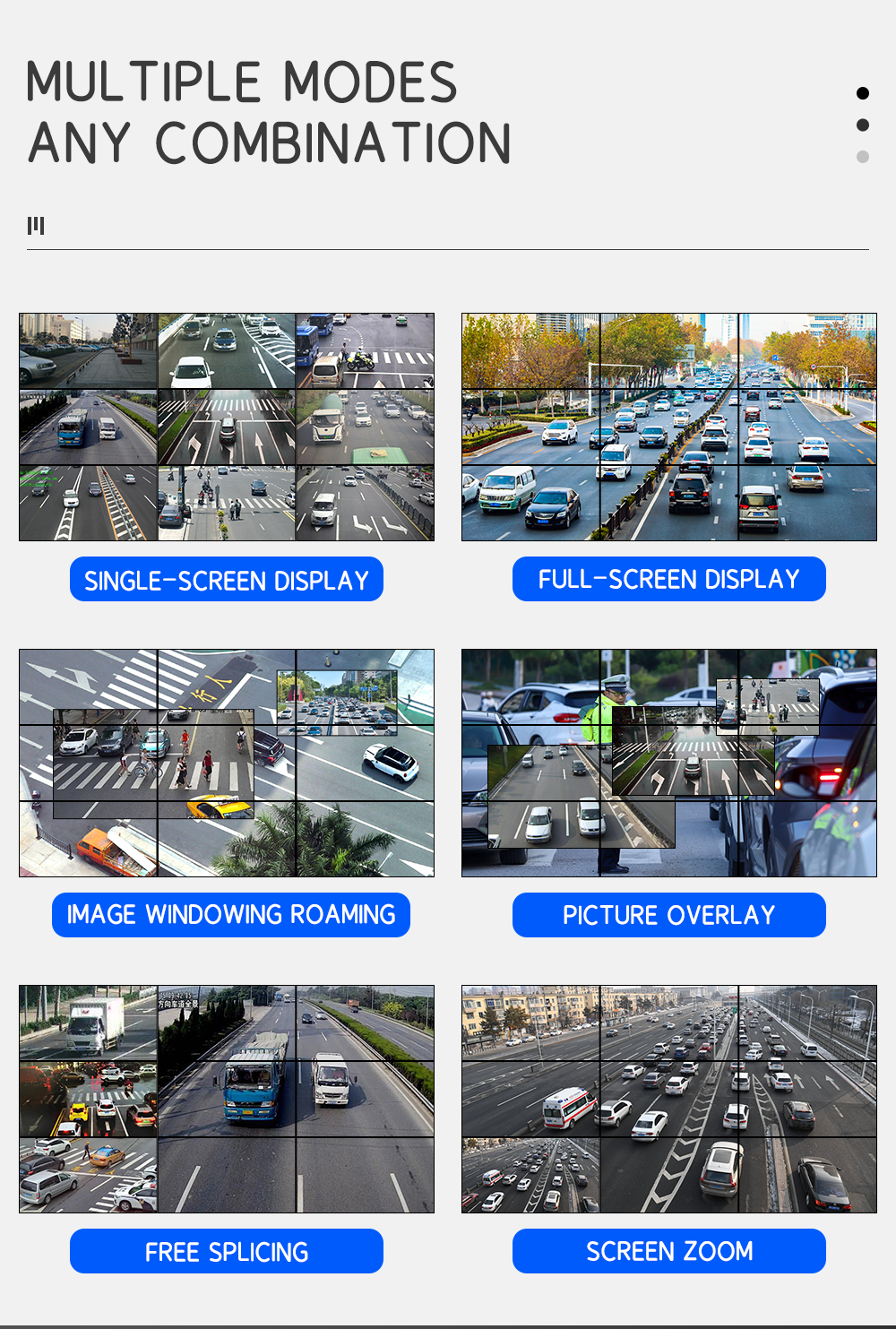 4K60 Decoding Video Wall Controller with 9-Channel Output and 64-Channel IPC Support Multi-Screen Processor