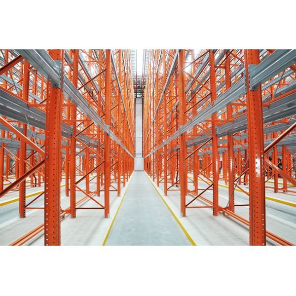 VNA Rack Very Narrow Aisle Heavy Duty Rack VNA Pallet Racking Warehouse Storage Rack with three way forklift