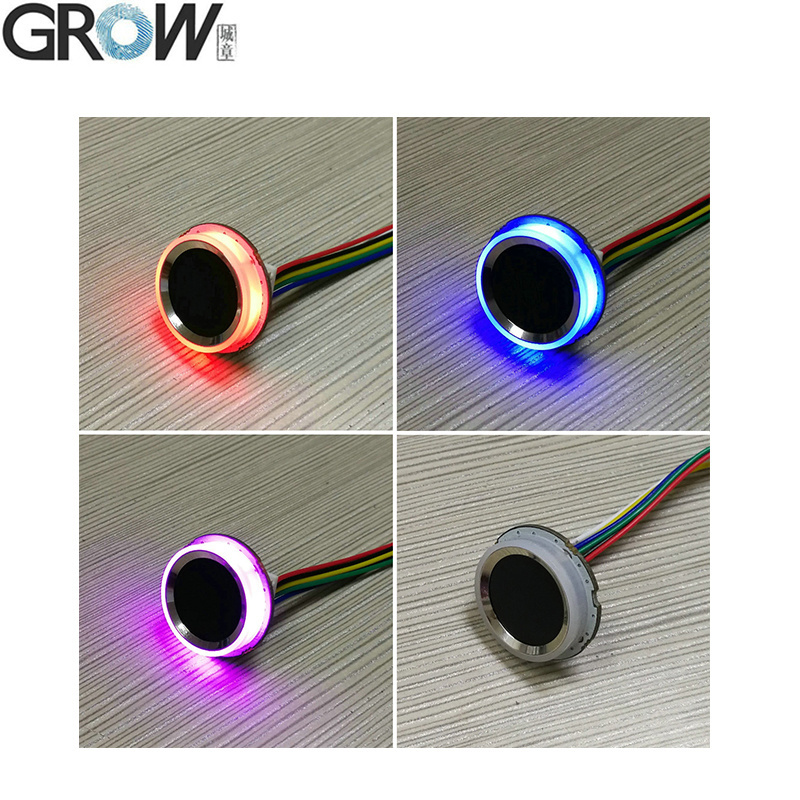 Плата контроля доступа по отпечатку пальца GROW K215-V1.3 DC10-30V + модуль отпечатков пальцев R502-A для контроля доступа в автомобиле