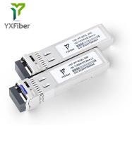 Wdm Transceiver Cisco Compatible SFP+ 10G 20KM SFP-10G-BX20D/SFP-10G-BX20U 1270nm/1330nm Optic Transceiver