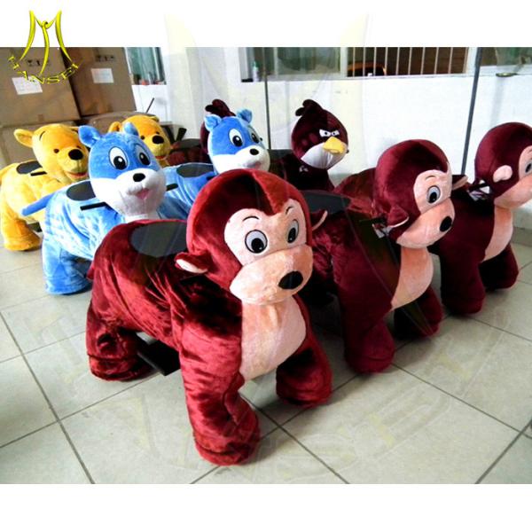 Hansel funfair battery coin operated amusement park luxury electric toy playground equipment kids animal scooter rides