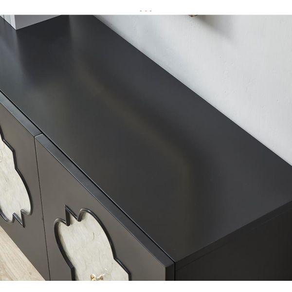 Modern Living Room Cabinets Custom American Solid Wood Shell Decorative Cabinet