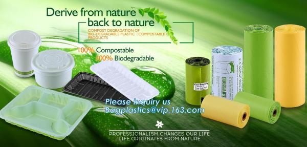 Cornstarch Biodegradable Bag, Compostable Bag For Home And Community, Kitchen Custom vest carrier singlet bags