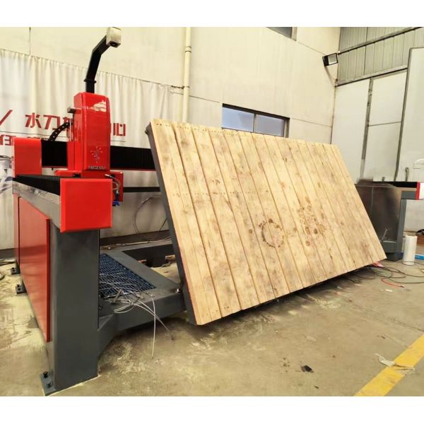 5 Axis Bridge Stone Cutting Machine for Granite PLC & Motor Driven 15kW Power 220V/380V