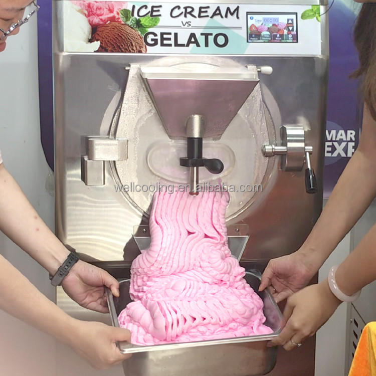 Mass Production of Large Production Ice Cream Machines Commercial Hard Ice Cream Machines for Restaurants Brazilian Acai Freezer