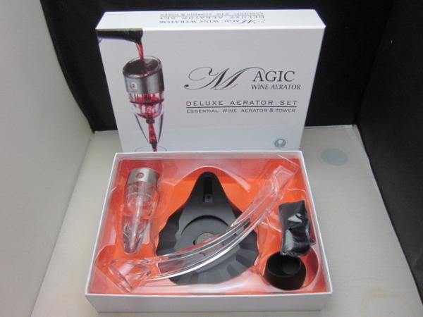GLOBAL PATENT TWIST Adjustable Wine Aerator Stainless Steel Wine Aerator Decanter LFK-022B