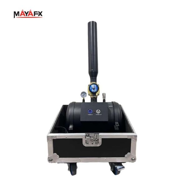 Mini Streamer Confetti Cannon with 14M  Height, 60W Power, and DMX512 Control Mode for Events