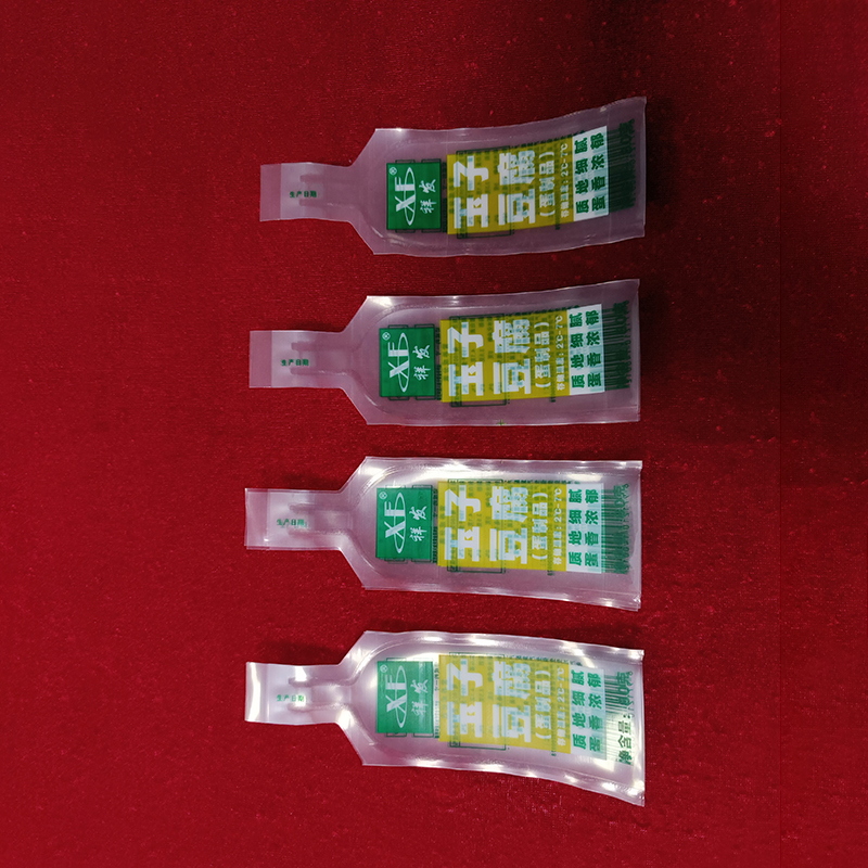 Easy Tear Notch Opening Egg Tofu Package Bag 250g 300g Laminated PE Film Steam Cook In Pouch