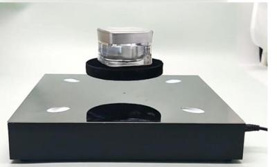 magnetic levitation bottom 500G SHOES cellphone display stand with 4 led light