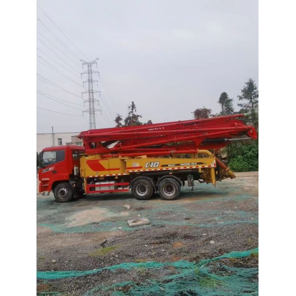 29000kgs Used Concrete Pump Truck Machine Equipment Truck Mounted Pump 2021 Sy 43m