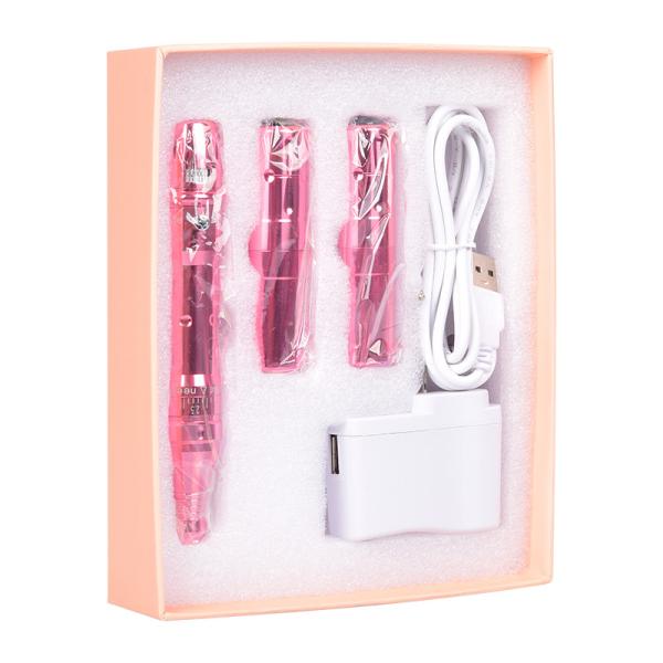 Wireless Stainless Steel Electric Eyebrow Tattoo Machine Kit Permanent Makeup Tattoo Gun
