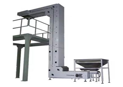 Stainless Steel Bucket Elevator Z Type Bucket Conveyor For Food Indutry