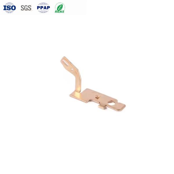 Piezas de estampado de latón personalizadas de 0,1 mm a 10 mm de espesor OEM para automoción