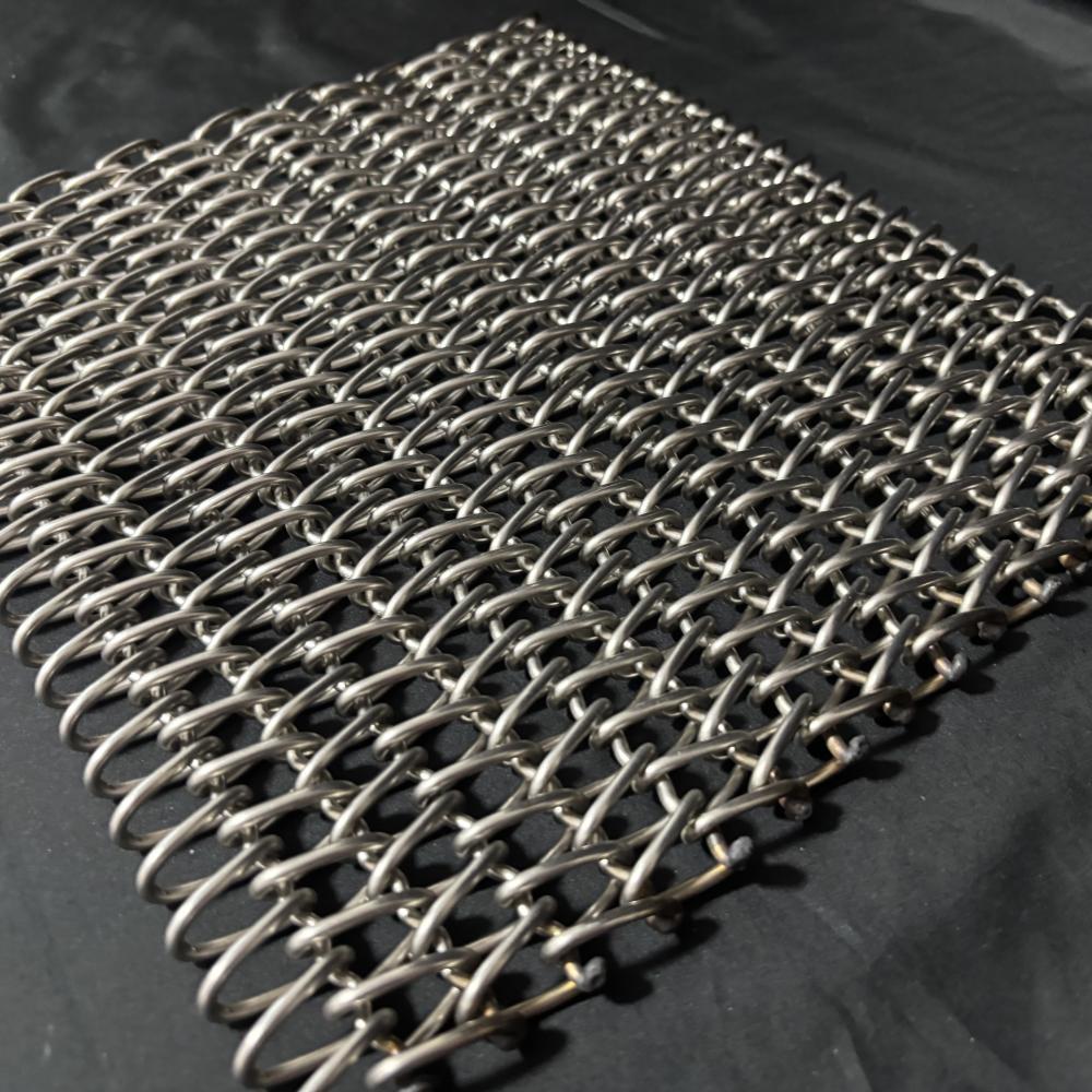 SS304 Balanced Weave Wire Mesh Conveyor Belt for Food Drying Cooling Lines