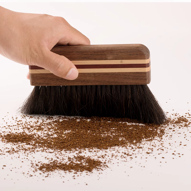 Escobilla de madera del café, amoladora de café del 10*16.5cm Brush
