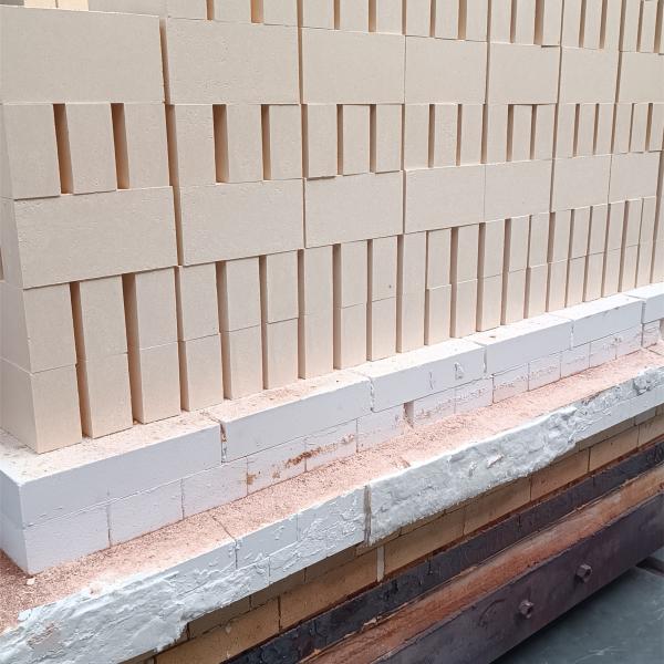 tijolos de circónio branco corindão para aquecimento do forno em aço