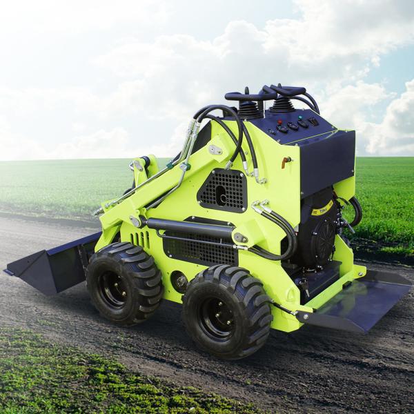 Shandong Skid Steer Loader com arranque elétrico e certificação CE EPA