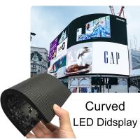 P4 P5 P6 P3 curvou da parede flexível da tela do diodo emissor de luz do painel do diodo emissor de luz a propaganda de compra exterior impermeável