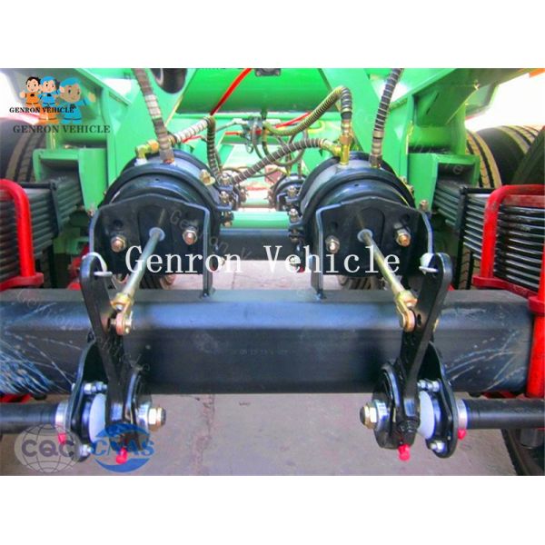 3 Axles Mechanical Suspension Flatbed Semi Trailer