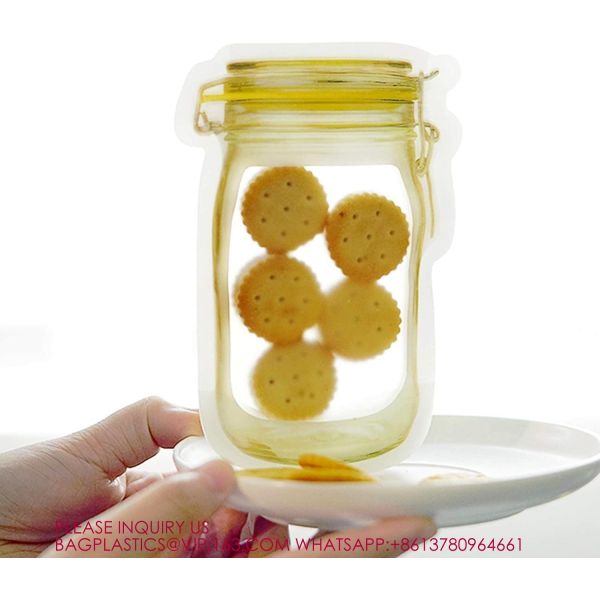 Reusable Airtight Seal Food Storage Bags Leak-Proof Saver Bags Travel Camping And Kids