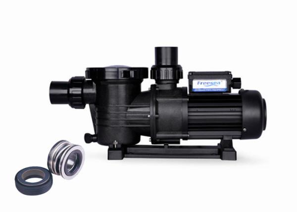 Black Plastic Casing High Lift Water Pump For Swimming Pool 0.75KW