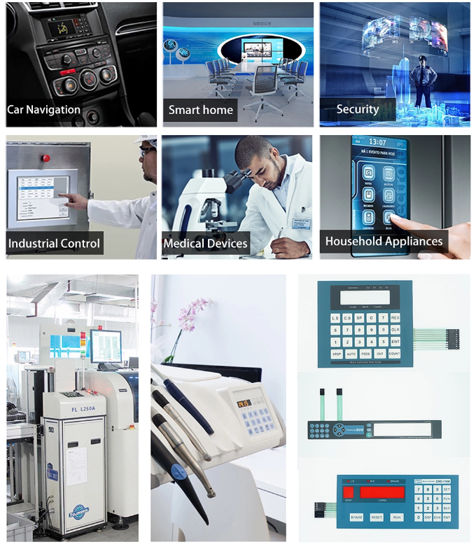 14.1 Inch 4096x4096 5 Wire Resistive Touch Screen Less Than 10ms Response Time