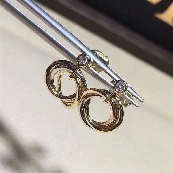 C love series diamond earring 18k gold  white gold yellow gold rose gold bracelet  Jewelry factory in Shenzhen, China