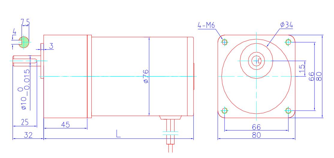 DC почищенный щеткой 24V зацепил мотор микро- 100-300w 80JB+76ZYT для рекламы наивысшей мощности на открытом воздухе