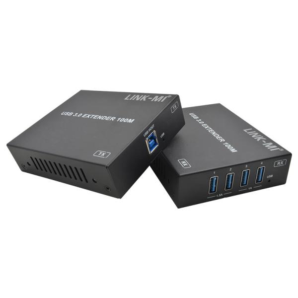AC 100-240V 50/60Hz Input USB 3.0 Extender 100m Speed and Stable Connection