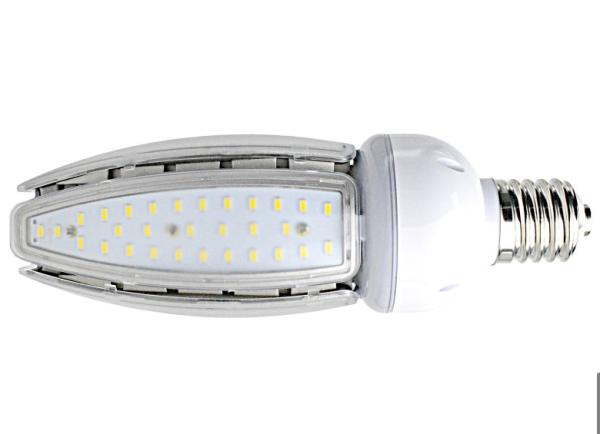 E39 IP65 LED Corn Bulb Lamp , Clear Cover Aluminum High Power LED Light