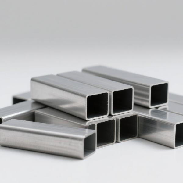 TP316L 316 304 Stainless Steel Rectangular Tube , SS 304 Square Pipe