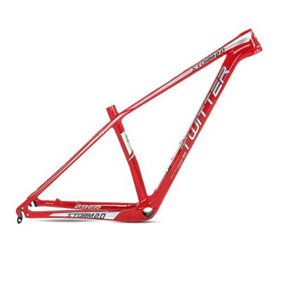Vermelho do quadro da fibra MTB do carbono 27.5er da tempestade 2,0 com os 142 através do eixo
