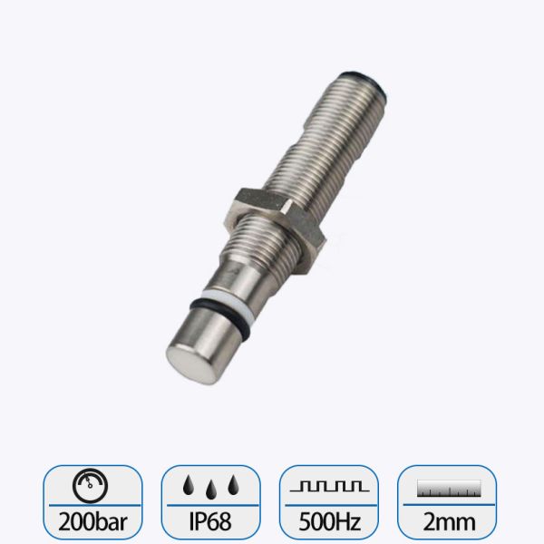 High Pressure Resistant Series Cylindrical IP68 Proximity Switch Inductive Sensor