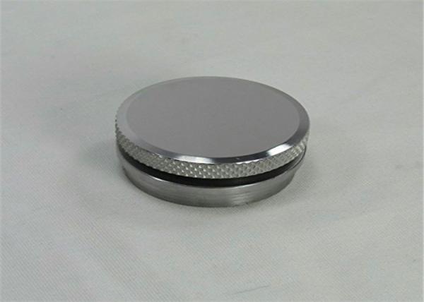 Polishing Custom Titanium Machining Grade 2 Motorcycle Gas Tank Cap Knurled