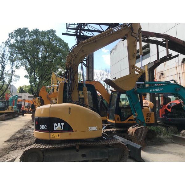 Hydraulic Crawler Used CAT 308C Excavator Original Japan easy maintenance