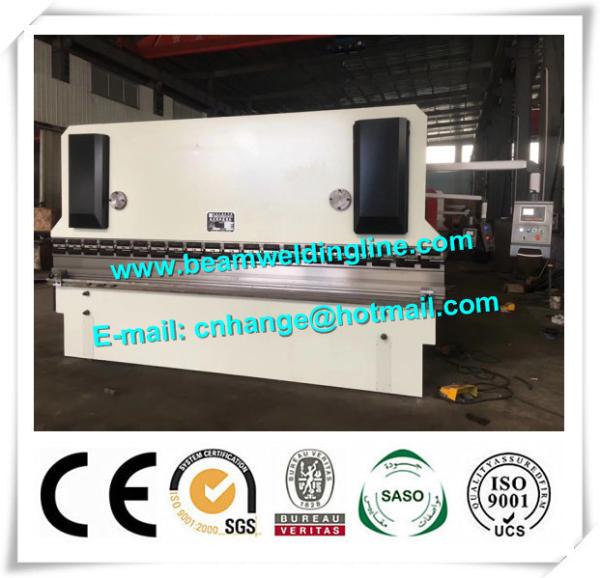 200 T DA41 CNC Hydraulic Press Brake Machine For 3200mm , Press Brake Bending Machine